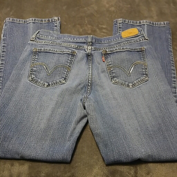 Levi's Boot Cut 515 jeans size 8 S/C - Picture 6 of 9